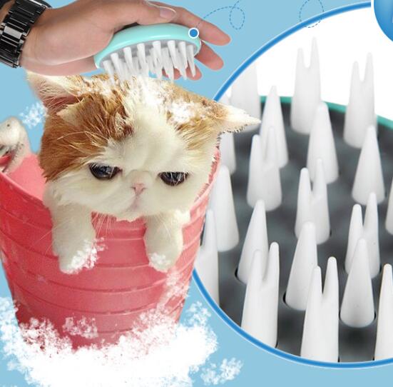 Experience the Ultimate Pet Pampering with Our Massage Bath Brush