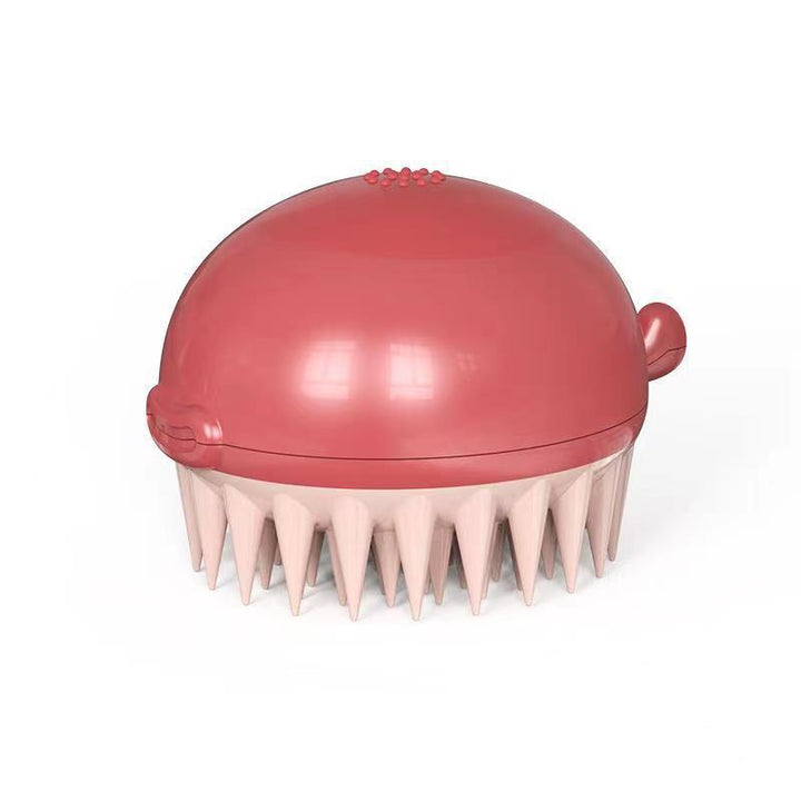 Transform Bath Time with the Refillable Pet Bath Brush Puffer Gel Cleaning Tool